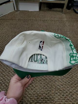 Vintage Boston Celtics Basketball Sports Specialties Snapback Hat Cap 3