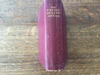 Antique Book Of The Faerie Queene,  By Edmund Spenser - 1904 Leather Binding 2
