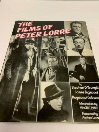 The Films Of Peter Lorre Hc 1g