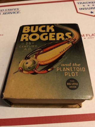 Big Little Book Buck Rogers And The Planetoid Plot 1936 1197 Vg,