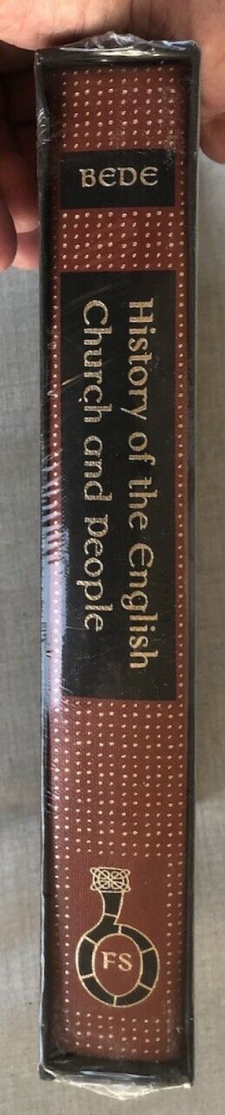 History Of The English Church And People; Bede; Folio Society;