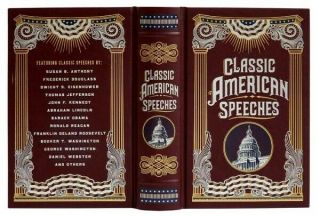 Classic American Speeches Leather Bound Edition Shrink Wrapped 3