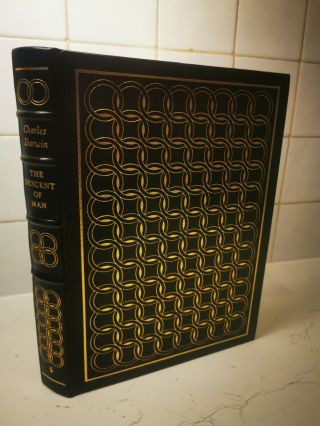 The Descent Of Man - Charles Darwin - The Easton Press 1979,  Leather,  Collectors
