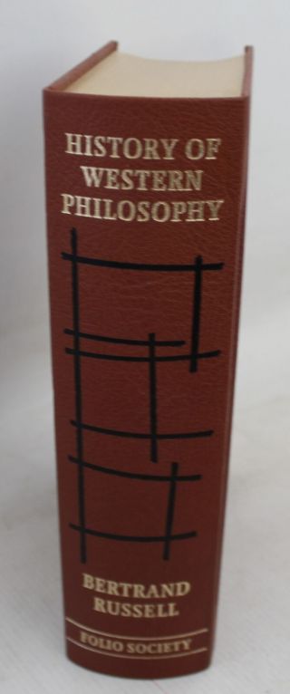 History Of Western Philosophy By Bertrand Russel - Folio Society 2004 - A32