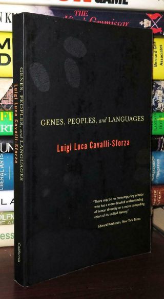 Cavalli - Sforza,  Luigi Luca Genes,  Peoples,  And Languages 1st Edition Thus 1st P