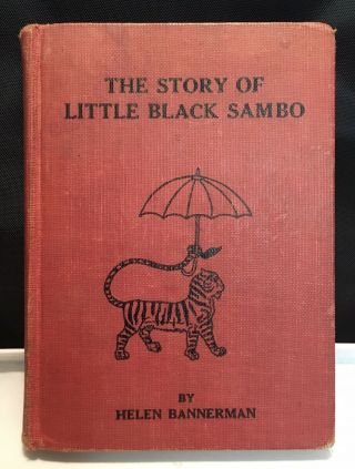 The Story Of Little Black Sambo,  Helen Bannerman,  American Edition,  Lippincott