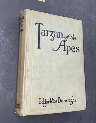 " Tarzan Of The Apes Edgar Rice Burroughs A.  L.  Burt Co.  1914