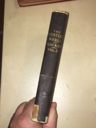 (1849 1st U.  S. ) The Western World,  Travels United States 1846 - 1847 Vol 2 Mackay 2
