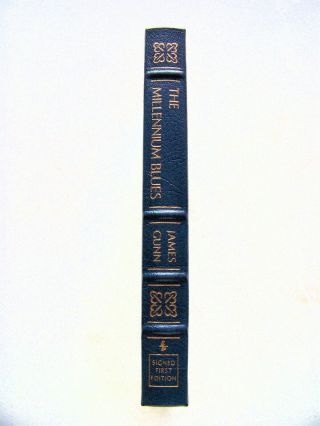 Multi - Signed Ltd.  Edition Easton Press Sci - Fi The Millennium Blues By James Gunn