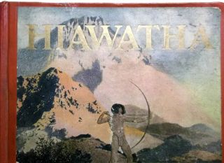 The song of Hiawatha,  Longfellow,  illustrations by wyeth parrish remmington 1911 2