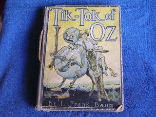 L Frank Baum - John R Neill/tik - Tok Of Oz/1914 Reilly & Lee/14 Color Plates/1st Ed