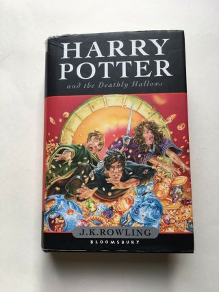 Rowling,  J.  K.  : Harry Potter And The Deathly Hallows Hc/dj 1st/1st Uk