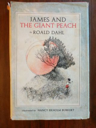 James And The Giant Peach Book By Roald Dahl First Edition