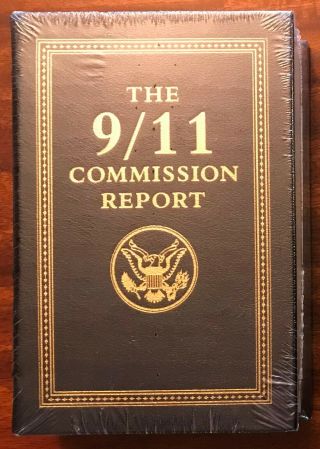 The 9/11 Commission Report Easton Press Leather Bound