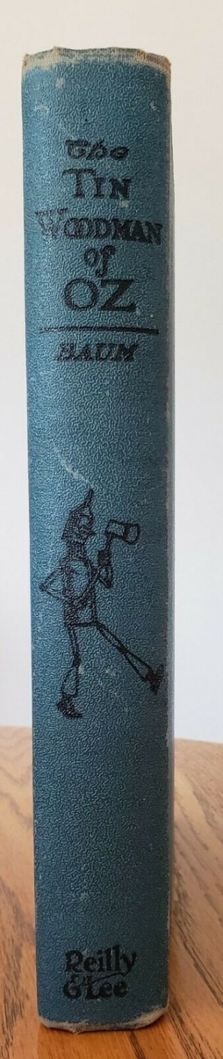 The Tin Woodman Of Oz L Frank Baum 1918 Reilly & Lee Book Illustrator J.  Neill