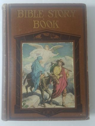 Bible Stories Book Elsie Egermeier 1922 Gospel Trumpet Company 2nd Edition