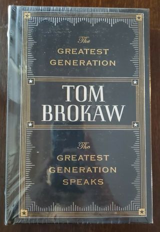 The Greatest Generation Speaks Tom Brokaw Barnes & Noble Leatherbound