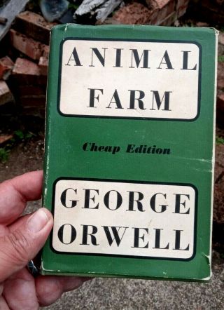 Hardback Book - 1950 Edition - Animal Farm - George Orwell