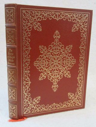 Ralph Waldo Emerson The Essays First & Second Series 1979 Easton Press Leather