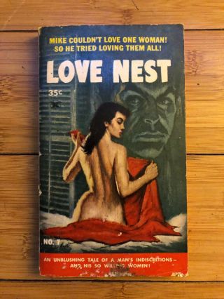 Love Nest - Loren Beauchamp 1958 Midwood 7 Ppbk Vg Pulp Erotica