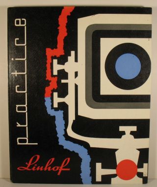 Linhof Practice Camera Photography Fabulous Mcm Graphic Cover 1958 Mid Century