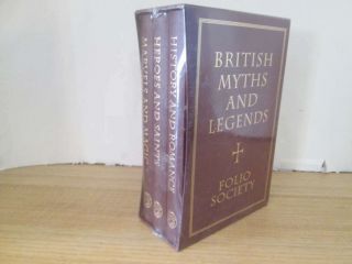 Folio Society British Myths And Legends 3 Book Slipcased Set