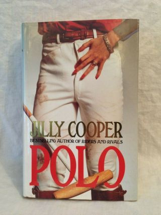 Jilly Cooper - Signed - Polo - 1st/1st 1991 Bantam