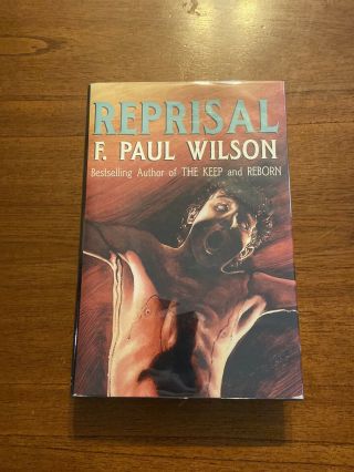 Signed Reprisal By F.  Paul Wilson 1st Printing Limited 80 1st Edition 1991
