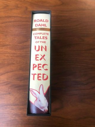 Folio Society Roald Dahl Complete Tales Of The Unexpected In Slipcase