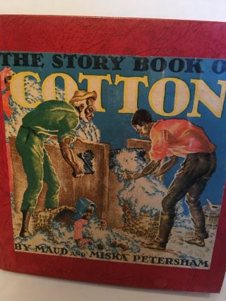 Vtg Set Of 3 Vintage Books: The Story Book Of Cotton,  Wheat & Coal.