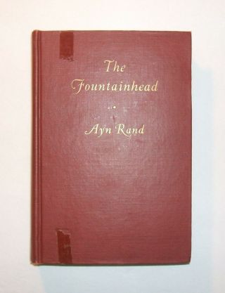 The Fountainhead Ayn Rand,  1943 1st Edition,  2nd State,  All Errors/issue Points
