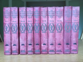 The History Of The Great European War Rare Full Set Of 10 Volumes - Complete