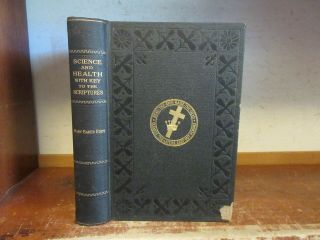 Old Science And Health Book 1910 Mary Baker Eddy Bible Medical Occult Apocalypse