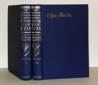Complete Poems & Stories Of Edgar Allan Poe,  2 Vols.  E Mcknight Kauffer Illust.