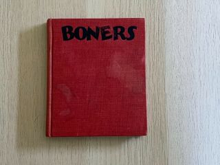 1931 " Boners " Book Illustrated By Dr.  Seuss 1st Edition,  1st Printing