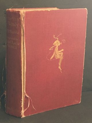 Peter Pan And Wendy Hc Book Hodder & Stoughton J.  M.  Barrie & Mabel Attwell