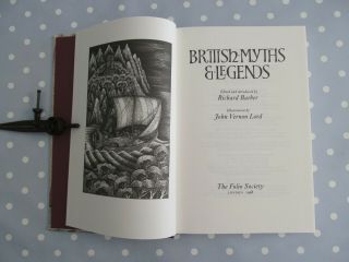 BRITISH MYTHS AND LEGENDS FOLIO SOCIETY THREE VOLUME BOX SET DATED 2004 3