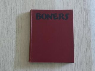 1931 " Boners " Book Illustrated By Dr.  Seuss 1st Edition Fourth Printing