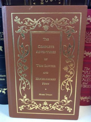 The Complete Adventures Of Tom Sawyer And Huckleberry Finn By Mark Twain Leather