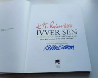 Ivver Sen by Keith Richardson,  ill.  by Keith Bowen,  2008 Signed by Artist/Author 3