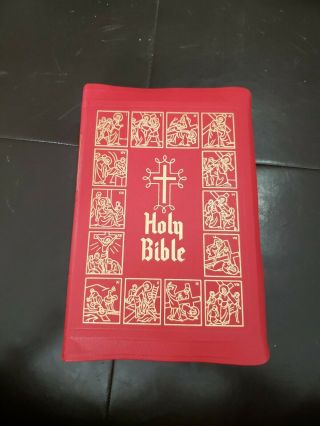 The Holy Bible,  Edit by Rev.  John P.  O’Connell,  1951 The Catholic Press Leather 2