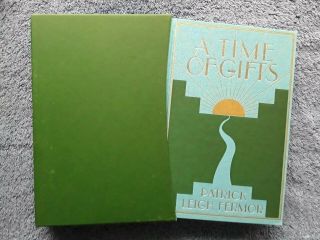 Folio Society - A Time Of Gifts By Patrick Fermor Hardcover,  1999,  Slipcase
