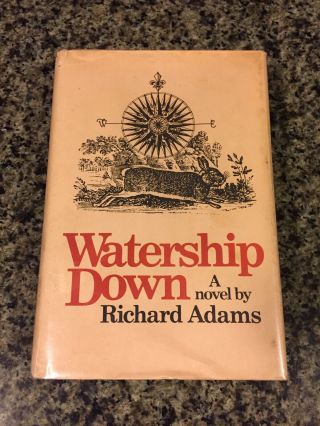 Watership Down - Richard Adams - First Edition/3rd Printing Hardcover 1972 $6.  95