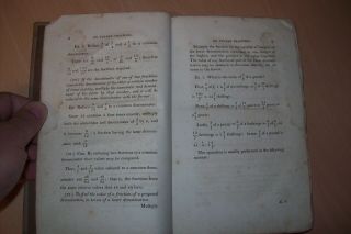 1815 The Elements of Algebra designed for the use of students by J Wood (1.  4) 3