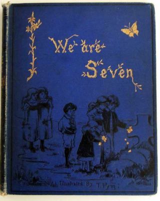 We Are Seven,  1880,  Caroline Birley,  8 Colour Plates By T.  Pym