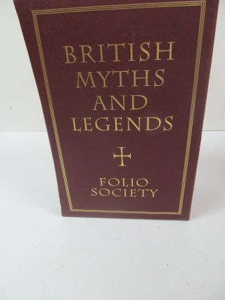 British Myths And Legends Three Volumes Set The Folio Society 2002 Hardbacks 2