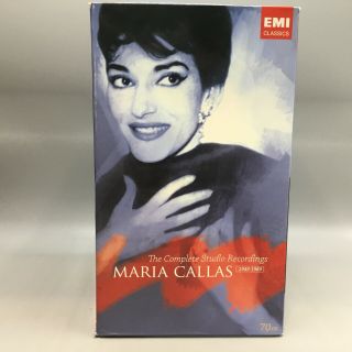 Maria Callas : The Complete Studio Recordings 70 Cd Box Set - Emi Classics
