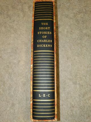 Limited Editions Club The Short Stories Of Charles Dickens Signed 1971