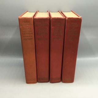 War Memoirs Of David Lloyd George 4 Volume Set - Little Brown And Company 1934