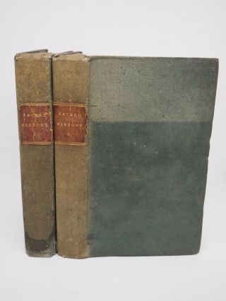 Sacred History Selected From The Scriptures By Mrs Trimmer Vols 1 & 2 Only 1796